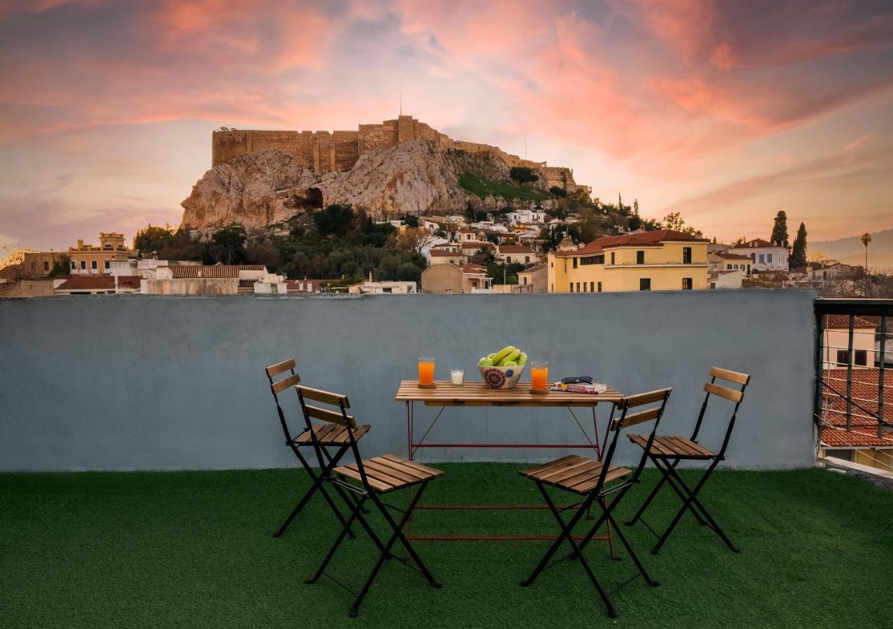 Plaka Apartment With Terrace View Atina Dış mekan fotoğraf